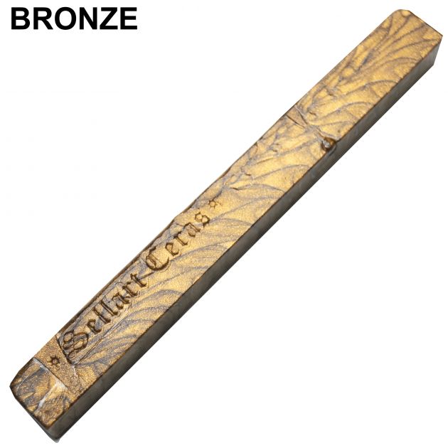 Bastão Cera Para Lacre Flexível Bronze