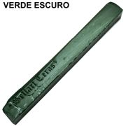 Bastão Cera Para Lacre Flexível Verde Escuro