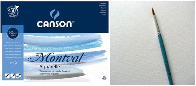 Papel Canson Montval Avulso - A4 300gm
