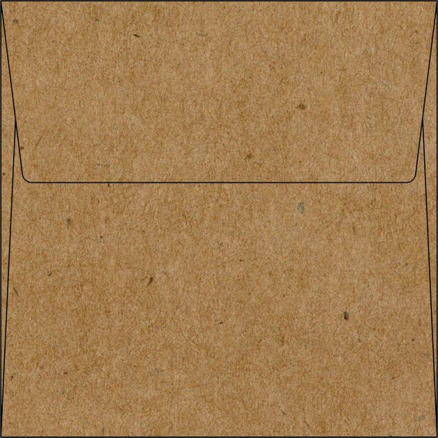 Envelope Quadradinho - Kraft