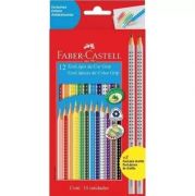 Lápis de cor Grip Faber Castell 12 cores