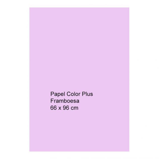 Papel Color Plus Framboesa 120g A1