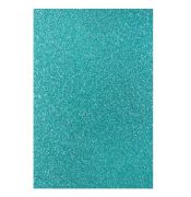 Papel Glitter Azul A4