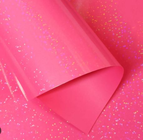 Papel Metallik Confeti Pink 180g A4