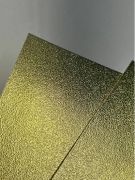 Papel Metallik Laminado Dapple Dourado 250g