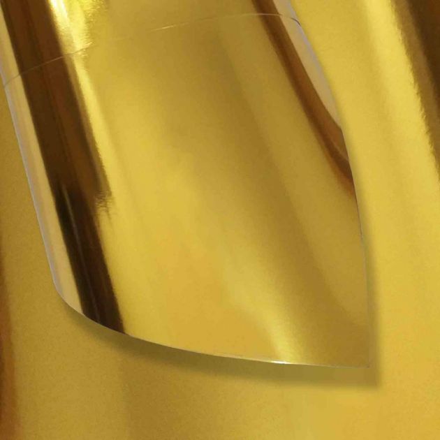 Papel Metallik Laminado - Ouro 180g