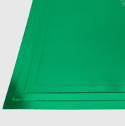 Papel Metallik Laminado - Verde Escuro - 180g