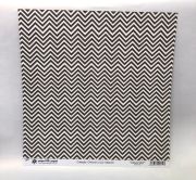 Papel Scrap Chevron Marrom