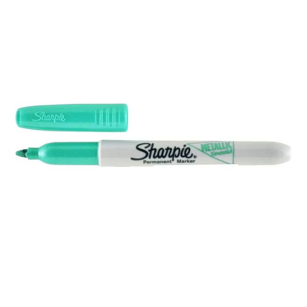 Caneta Sharpie Metalik Verde