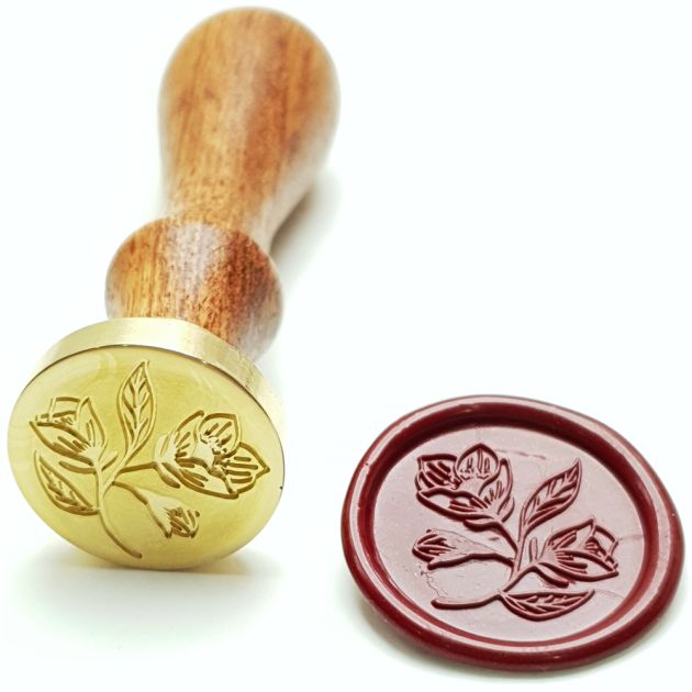 Sinete 25mm Sellart Floral - Mod. 04